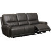 Picture of Drew Gray Leather Power Reclining Sofa