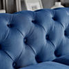 Picture of Sophia Blue Tufted Sectional