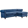 Picture of Sophia Blue Tufted Sectional