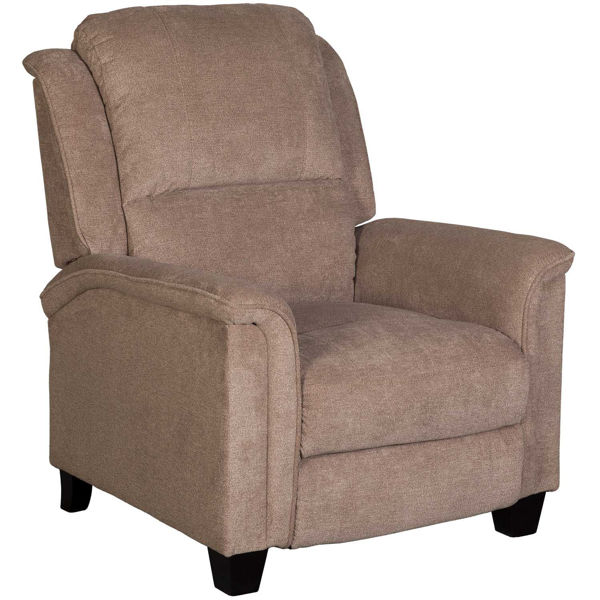 Picture of Beige Push Back Recliner