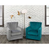 Picture of Loden Peacock Teal Swivel Chair