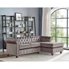 Picture of Sophia Gray Tufted Sectional
