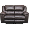 Picture of Italian Leather Rocking Reclining Loveseat