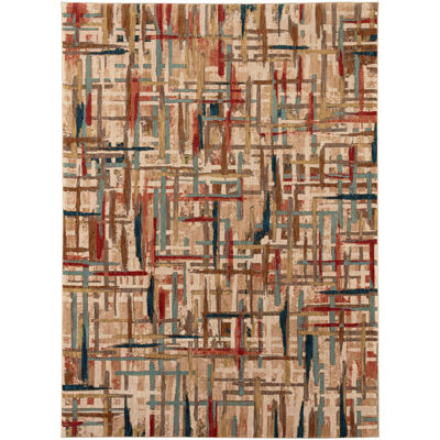 Picture of Painted Tapestry Multi 5x8 Rug