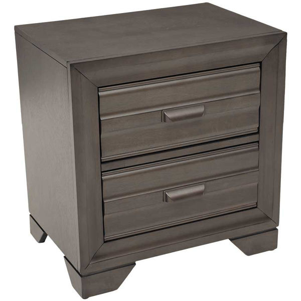 Picture of Antique Grey Nightstand