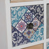 Picture of Patterned Wooden Accent Cabinet