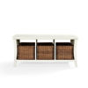 Picture of Wallis Entryway Storage Bench White *D