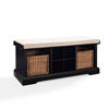 Picture of Brennan Entryway Storage Bench, Black *D