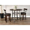 Picture of Metroflex 5 Piece Set with stools with back