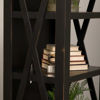 Picture of Qatar 63-Inch Black TV Stand Wall Unit