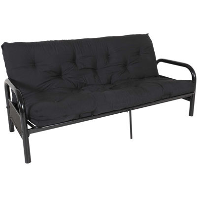 Picture of Black Metal Futon Bed Frame