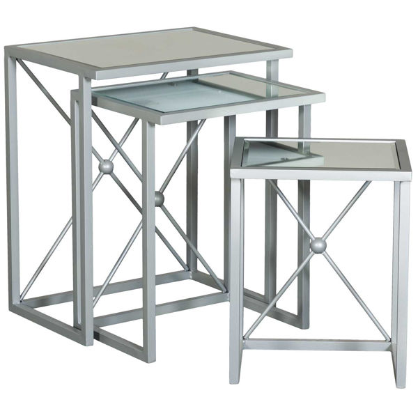 Picture of Mirrored Nesting Tables