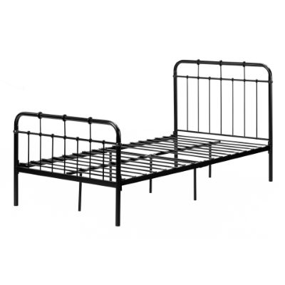 Picture of Cotton Candy - Twin Metal Bed, Black