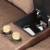 Picture of Clive Power Recline Console Love with Adjustable H