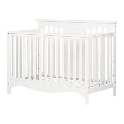 Picture of Savannah - 4-Height Baby Crib, White *D