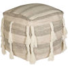 Picture of Gustel Nautral Wool Pouf