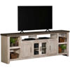 Picture of White 92" Rustic TV Stand