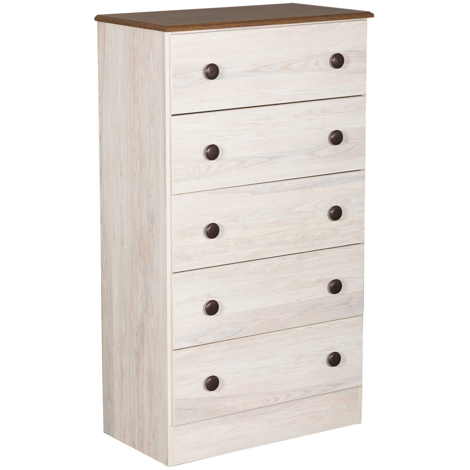 Antique White 5 Drawer Chest | 139-05S | | AFW.com