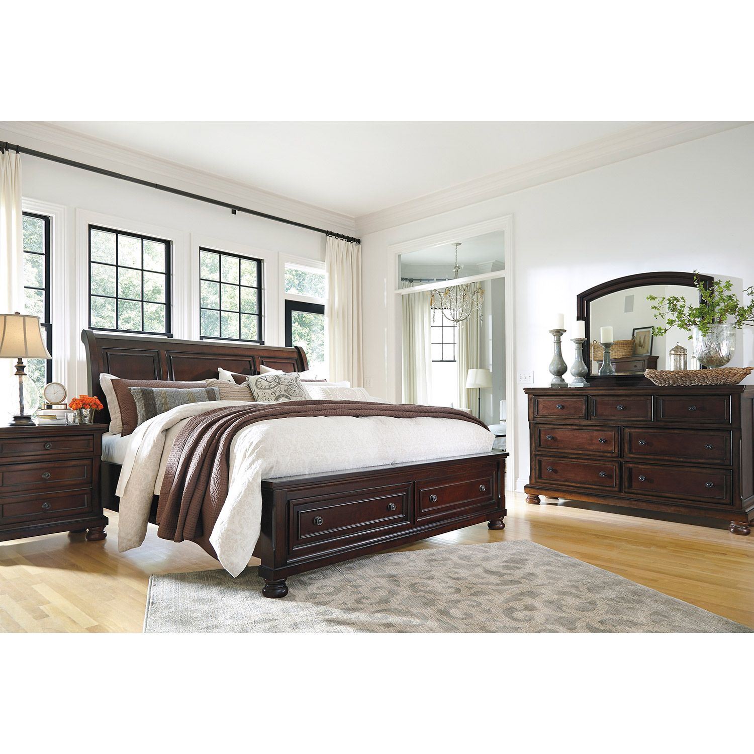 Porter California King Bed Ashley Furniture B697 957678 6655