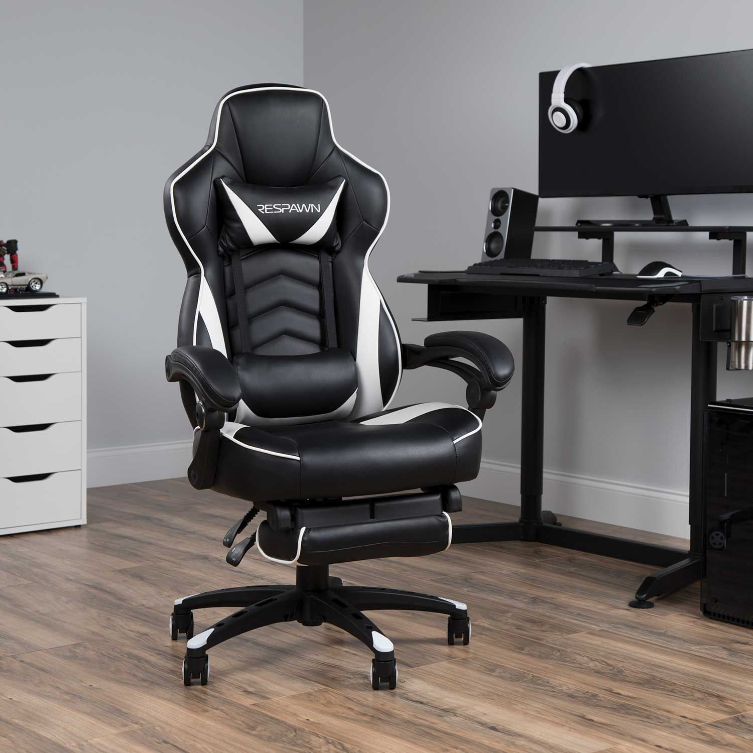 Respawn Reclining White Gaming Chair | RSP-110-WHT | | AFW.com