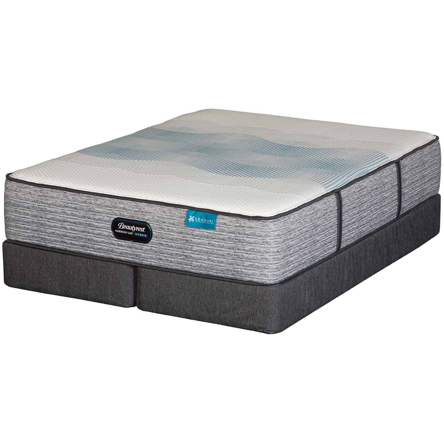 Harmony Lux Medium Split Queen Set - Beautyrest Mattresses | AFW.com