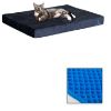Picture of Blue Pet Bed with Royal Blue Gel