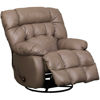 Picture of Pendleton Grey Leather Swivel Glider Recliner