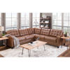 Picture of 3pc Italian Leather Sectional