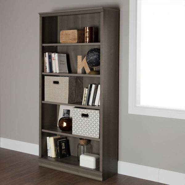 Picture of Morgan 5-Shelf Bookcase * D
