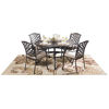 Picture of Halston 5 Piece Patio Set with Arm Chairs