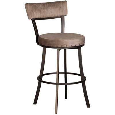 Picture of Austin Brown 24" Swivel Barstool