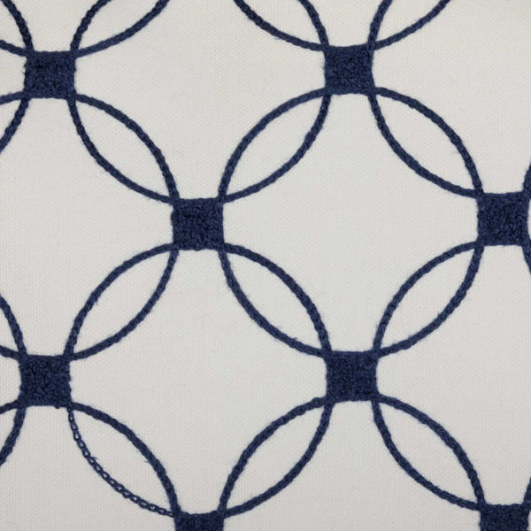 Picture of Interlocking Circles 18x18 Pillow *P