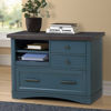 Picture of Americana Modern Blue File Cabinet