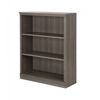 Picture of Morgan - 3-Shelf Bookcase, Gray Maple * D