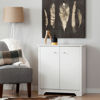 Picture of Vito - Small 2-Door Storage Cabinet, White * D
