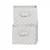 Picture of Storit Canvas Baskets W/ Pattern, 2-Pack * D