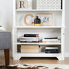 Picture of Vito - 3-Shelf Bookcase with Doors, White * D