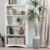 Picture of Artwork - 4-Shelf Bookcase, White * D