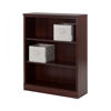 Picture of Morgan 3-Shelf Bookcase W/ 2 Canvas Storage Basket