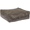 Picture of Grey Fabric Pouf-24x24x8