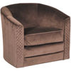 Picture of Olivia Espresso Swivel Tub Chair