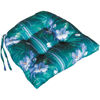 Picture of single Floral Blue Seat Cushion