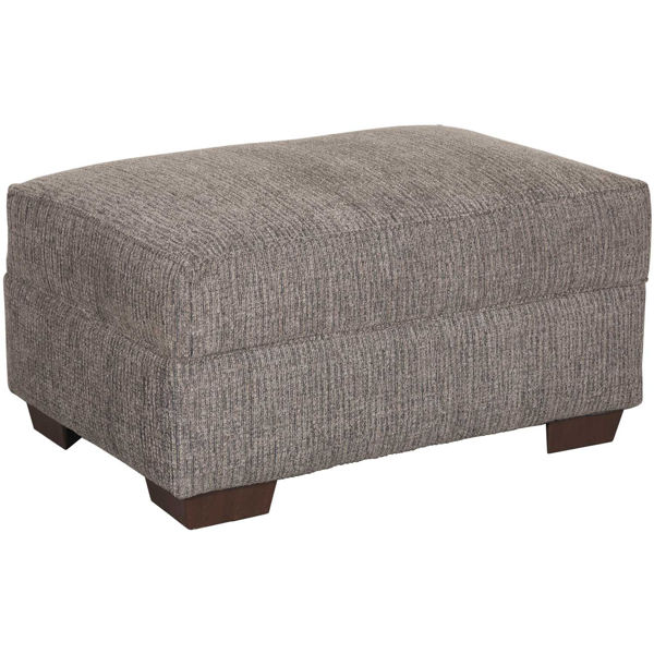 Picture of Reed Charcoal Storage Ottoman