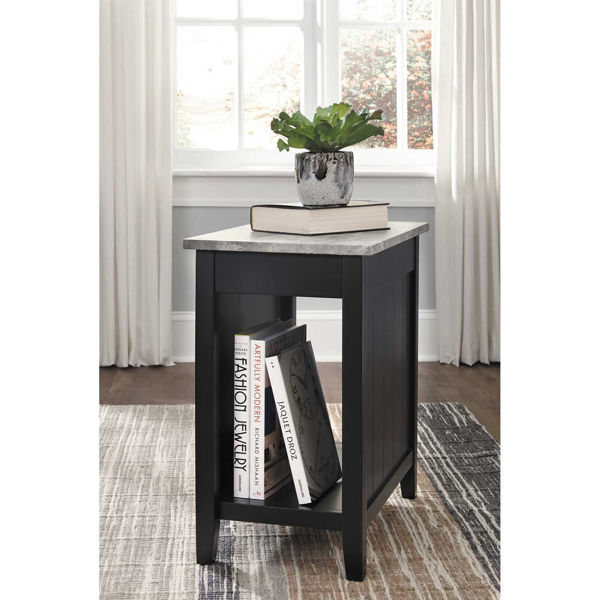 Picture of Diamenton Black Chair Side End Table