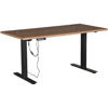 Picture of Power Height Adjustable 24"x48" Walnut Top Table