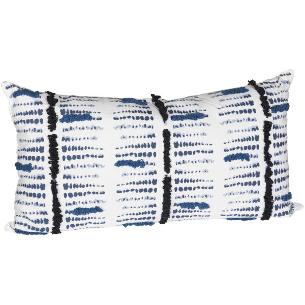 Picture of 14x26 Blue Tied Pillow