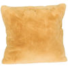 Picture of Gold Rabbit Faux Fur Pillow 20 inch *P
