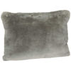 Picture of Grey Rabbit Faux Fur Pillow 15 x 20 *P
