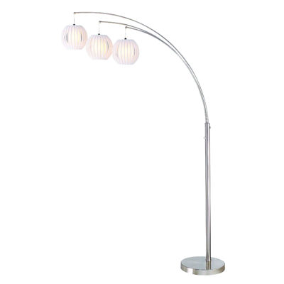 Picture of Deion White 3 Shade Arc Lamp