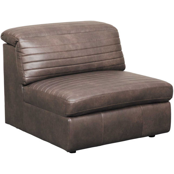 Picture of Leather Armless Chair